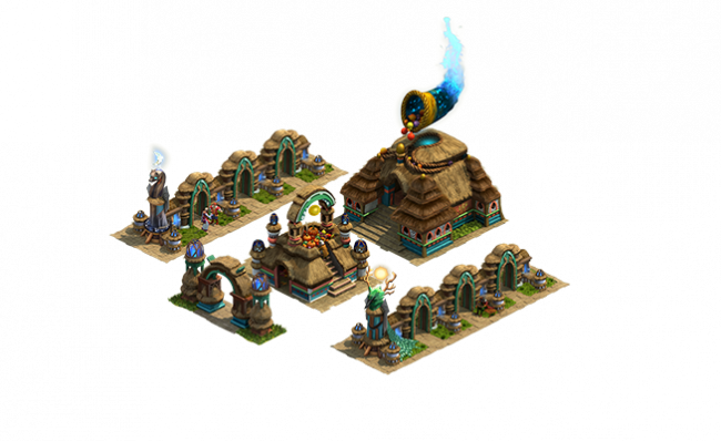 Harvest Temple Set